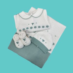 Coordinato in filo di cotone