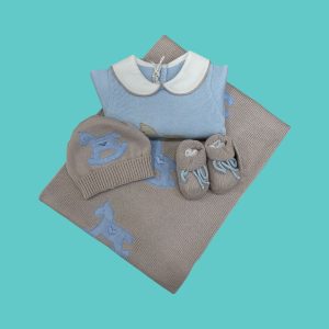 Coordinato in filo di cotone