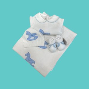 Coordinato in filo di cotone