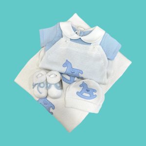 Coordinato in filo di cotone