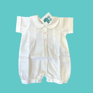 Pagliaccetto in cotone e lino