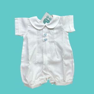 Pagliaccetto in cotone e lino