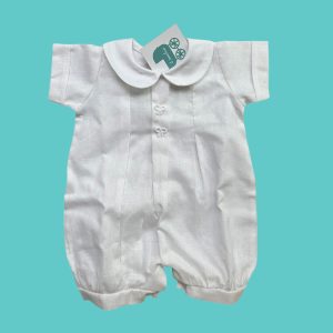 Pagliaccetto in cotone e lino