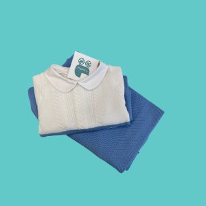 coordinato in filo di cotone