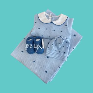 Coordinato in filo di cotone