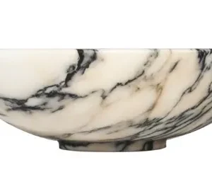 Fruttiera In Marmo Paonazzo