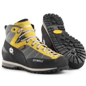 Fitwell Big Wall Light Yellow Grey Trekking leggero, Escursionismo