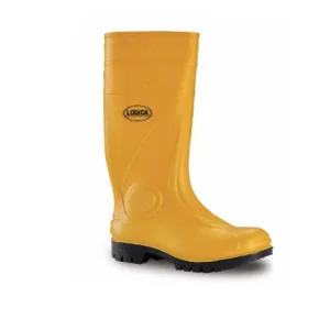 Stivale di sicurezza PVC S5 giallo 24724 Logica