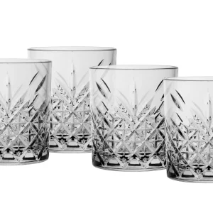 Pasabahce Timeless Confeione 4 Bicchieri Acqua Cl.34,5