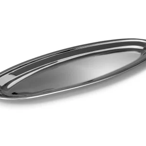 Vassoio Ovale Pesce Inox cm 70×25,8 Comas