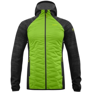 Walker – Red Fleece con Cappuccio e Antivento REDELK