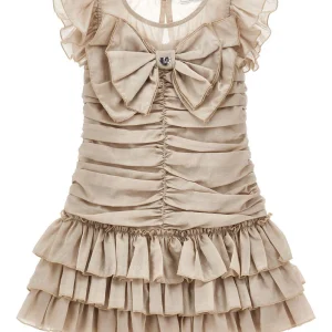 Abito per bambina Monnalisa con fiocco