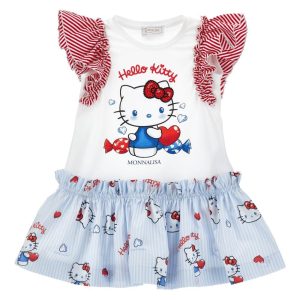 Abito per bambina Monnalisa Hello Kitty
