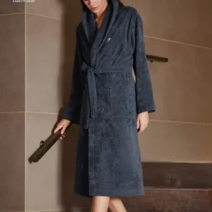 Accappatoio in Ciniglia con Cappuccio Unisex