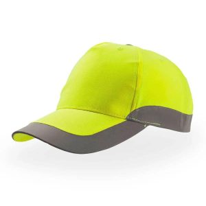 Cappellino Alta Visibilità Banda Riflettente Helpy