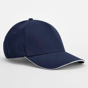 EarthAware® Classic Organic Cotton 5 Panel Cap –  Sandwich Peak