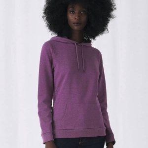 Felpa donna con cappuccio BCWW04W