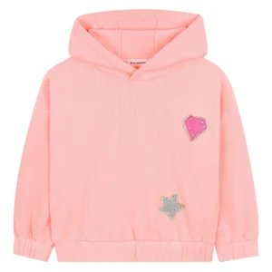 Billieblush felpa con cappuccio