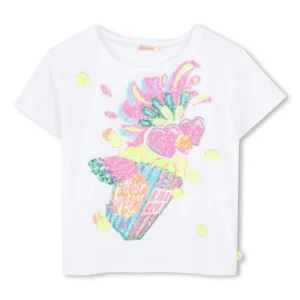 Billieblush t-shirt con paillettes