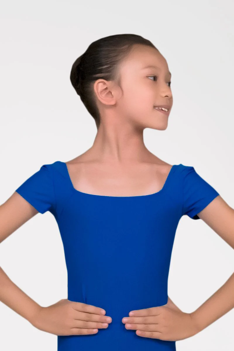 Body per Danza con Scollo Quadrato per Bambina Harmony - immagine 8