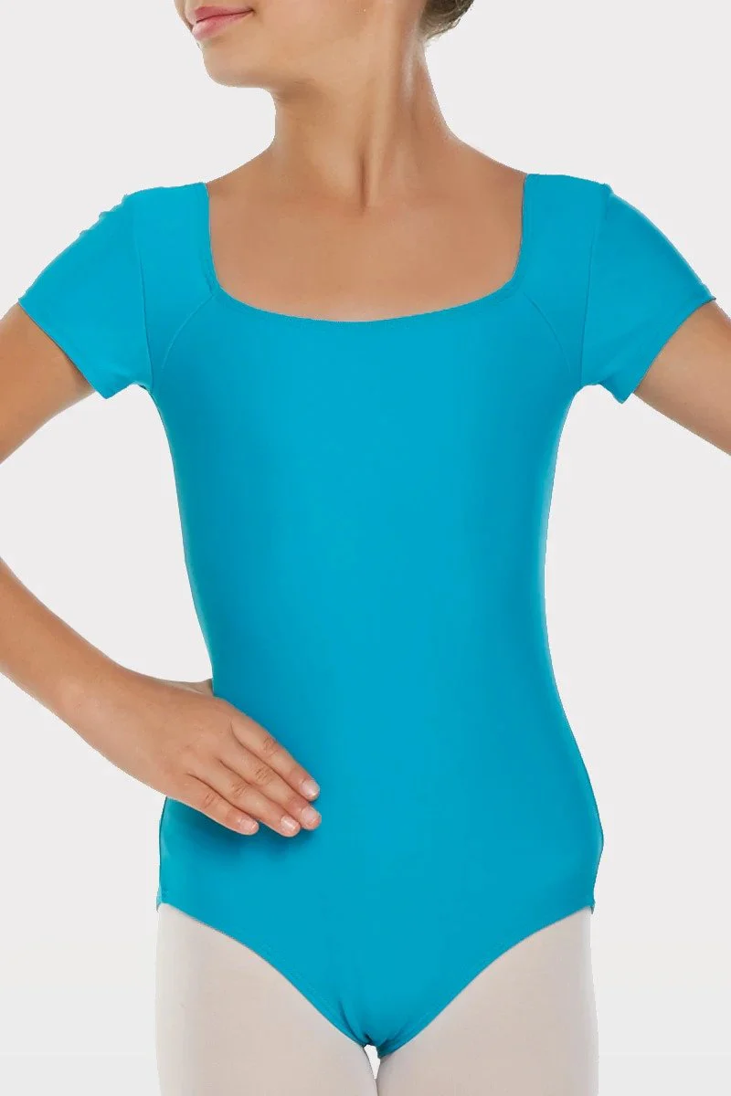 Body per Danza con Scollo Quadrato per Bambina Harmony - immagine 6