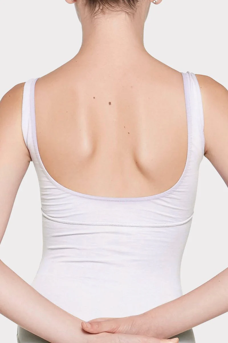 Body per Danza modello Spallino in Lycra con Arricciatura Harmony - immagine 4