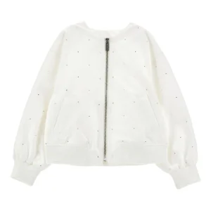 Bomber per bambina Monnalisa con strass