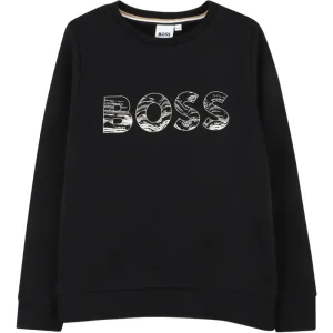 Boss Kids felpa con logo