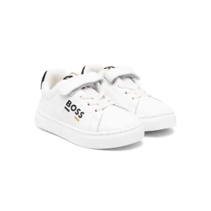 Boss Kids sneakers in pelle