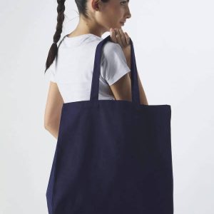 Canvas Shopper con soffietto