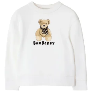 Burberry Kids felpa con orsetto