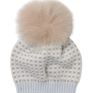Cappellino Marlù Couture con pompon