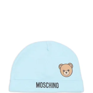 Cappello per neonato Moschino Kids con logo