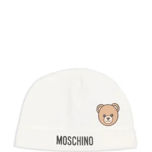 Cappello per neonato Moschino Kids con logo
