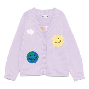 Cardigan per bambina Stella McCartney Kids con ricami