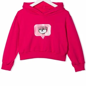 Chiara Ferragni Kids felpa con cappuccio
