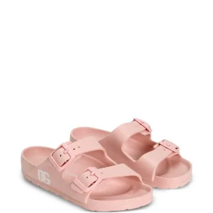 Ciabatta per bambina Dolce & Gabbana Kids con fibbia