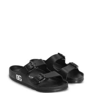 Ciabatta per bambina Dolce & Gabbana Kids con fibbia