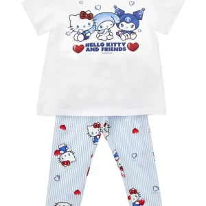 Completo per bambina Monnalisa Hello Kitty