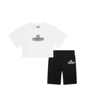 Completo per bambina Moschino Kids due pezzi