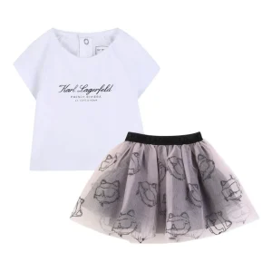 Completo per neonata Karl Lagerfeld Kids corto