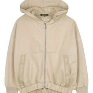 Dkny Kids felpa con cappuccio
