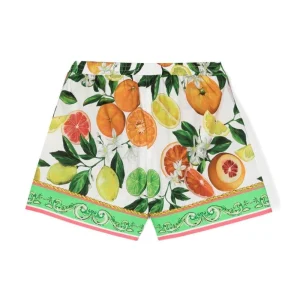 Dolce & Gabbana Kids shorts con stampa