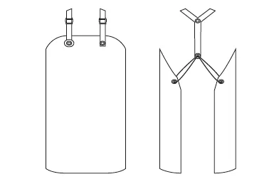 Grembiule In Elastomero Evam Gary’s - immagine 5