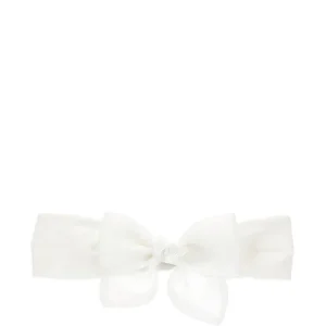 Fascia per neonata Monnalisa con fiocco