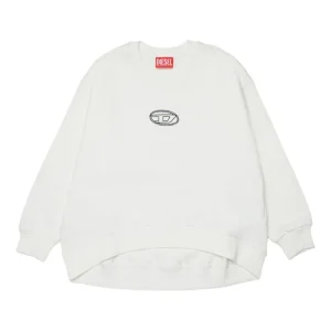 Felpa per bambina Diesel Kids con logo