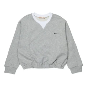 Felpa per bambina Marni Kids con logo