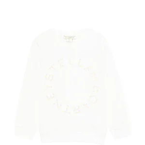 Felpa per bambina Stella McCartney Kids con logo