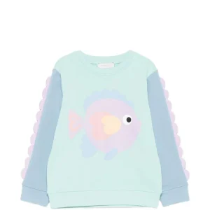 Felpa per bambina Stella McCartney Kids con stampa