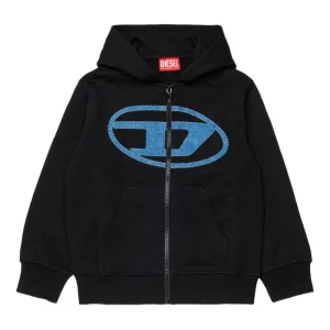 Felpa per bambino Diesel Kids con zip
